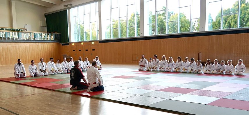 Bild: Training der Kampfsportler