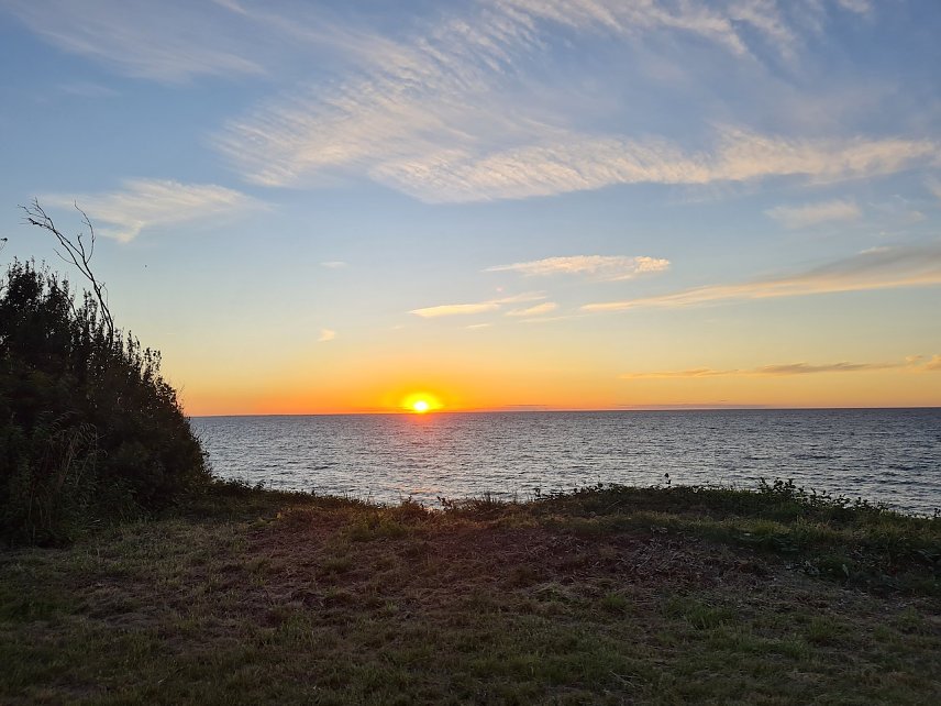 Bild: 1. Foto: Sonnenuntergang in Rerik an der Ostsee 