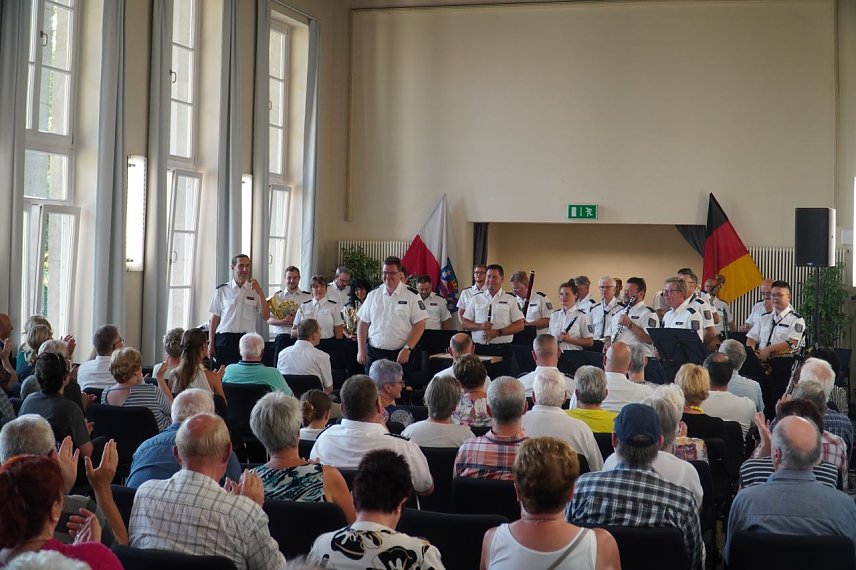 Bild: Der Konzertabend der Polizei diente dem guten Zweck