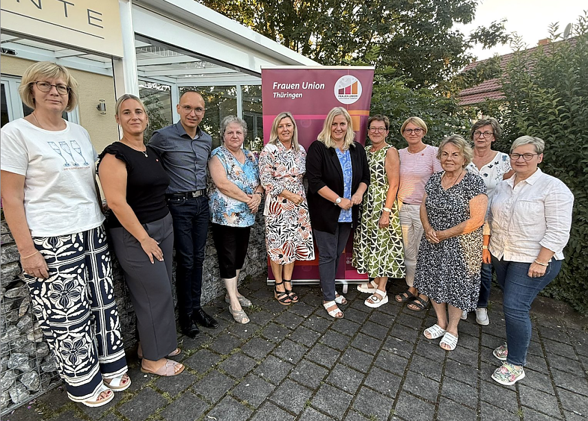 Bild: Das neue Team der Frauen- Union