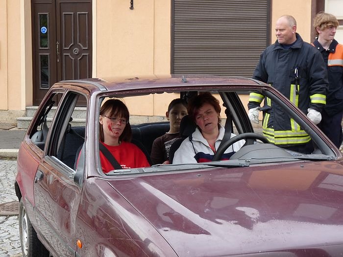 Bild: Rettungsarbeiten vor Ort
