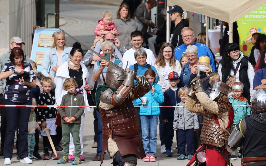 Bild: Bibliotheksfest am vergangenen Wochenende