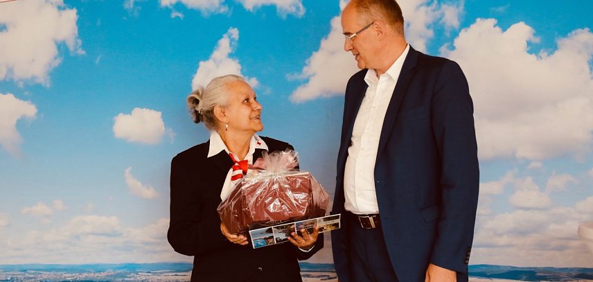 Bild: Verleihung der Ehrenamtscard f&uuml;r verdiente Nordh&auml;user in der Klause der Wiedigsburg