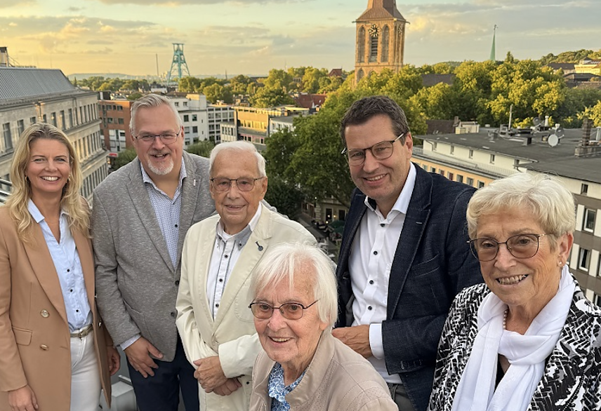 Bild: Nordh&auml;user Delegation zu Gast in Bochum