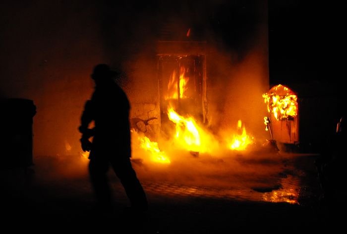 Bild: Brand in Sollstedt