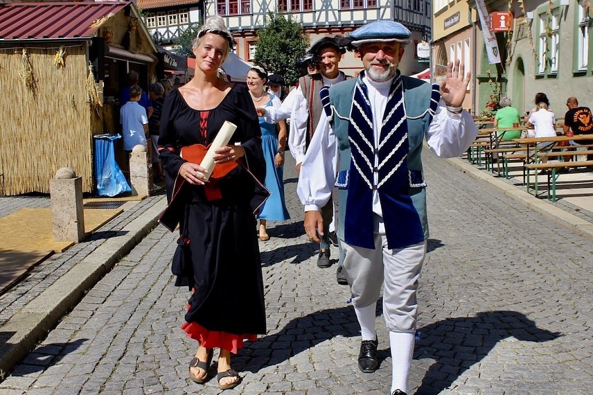 Bild: Wollen im n&auml;chsten Jahr selbst in einem Kassenh&auml;uschen ehrenamtlich arbeiten: Monique und Matthias Reinz 