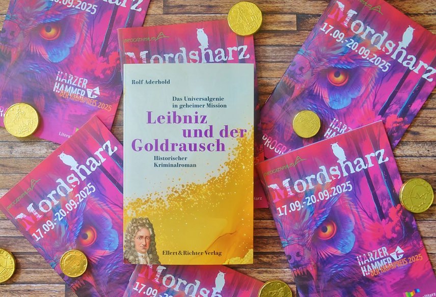 Bild: "Leibniz und der Goldrausch" - ein historischer Harz-Krimi