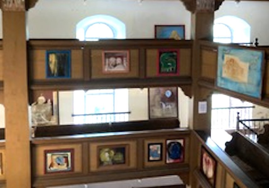 Bild: Finissage 14.9.2025 Jechaburg in Sondershausen, am Tag des Denkmals