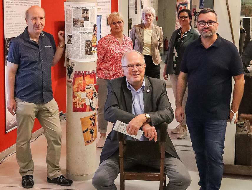 Bild: Team des ausgezeichneten Nordh&auml;user Stadtarchivs