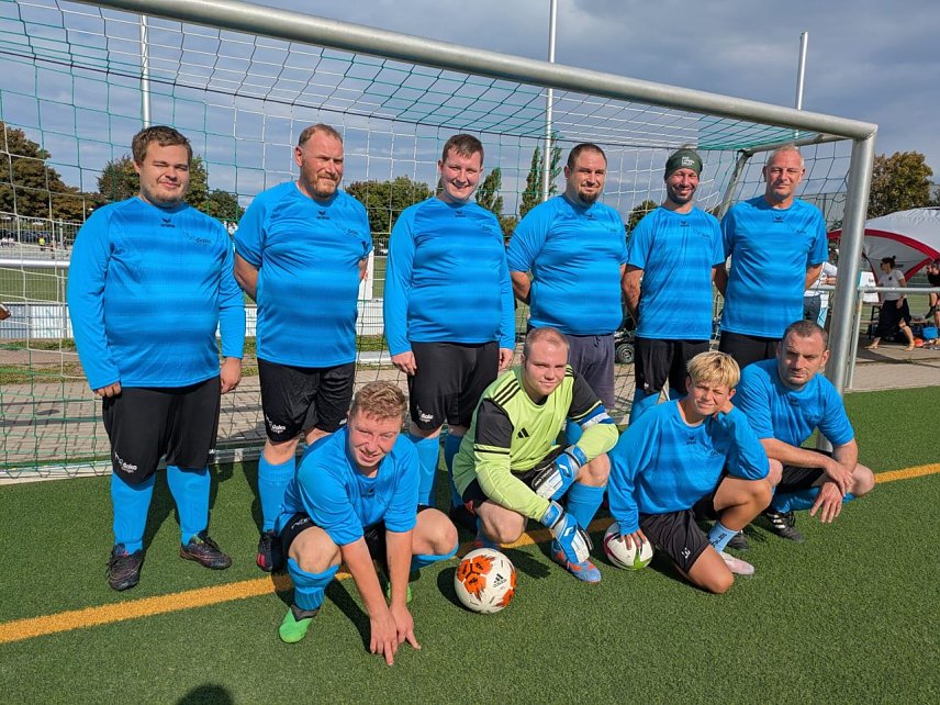 Bild: Die Salza Kickers von der Diako Bad Langensalza