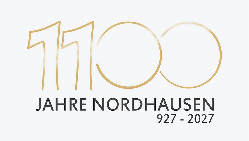 Bild: Logo f&uuml;r die 1100-Jahrfeier der Stadt Nordhausen