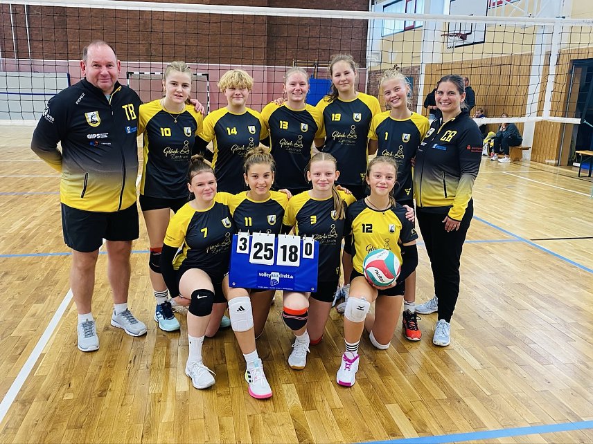 Bild: Erfolgreiche U16-Mannschaft des SVC