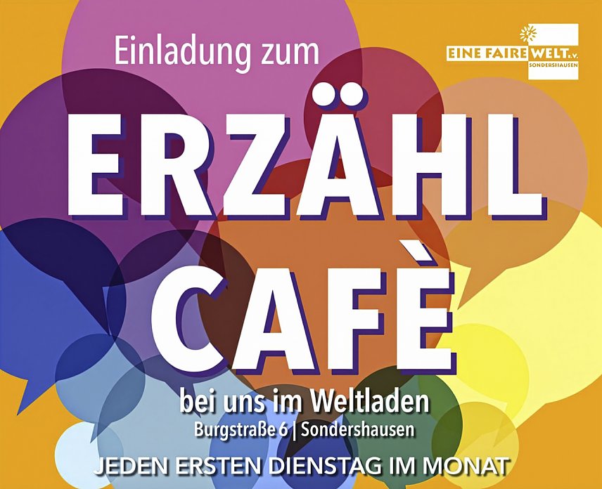 Bild: Einladung Erz&auml;hlcaf&eacute; in Sondershausen