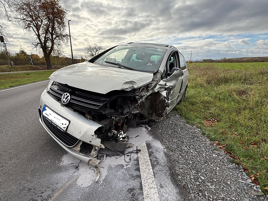 Bild: Unfall in Salza am Vormittag