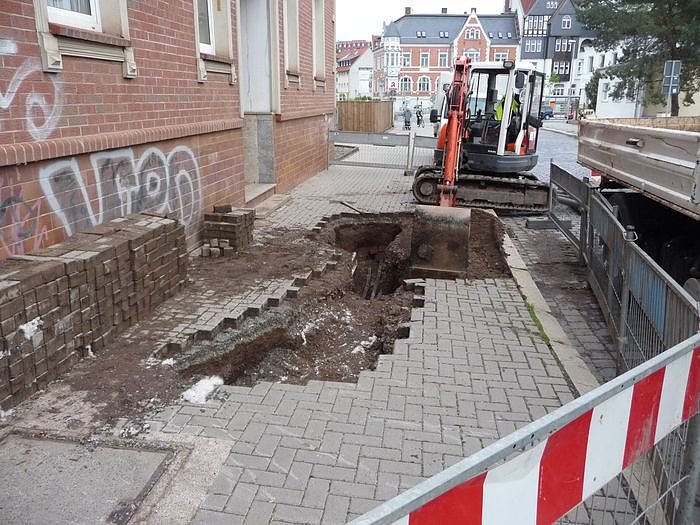Bild: Ein neuer Erdfall?