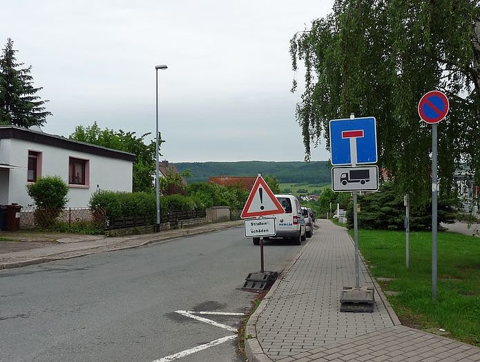 Bild: LKW-Falle