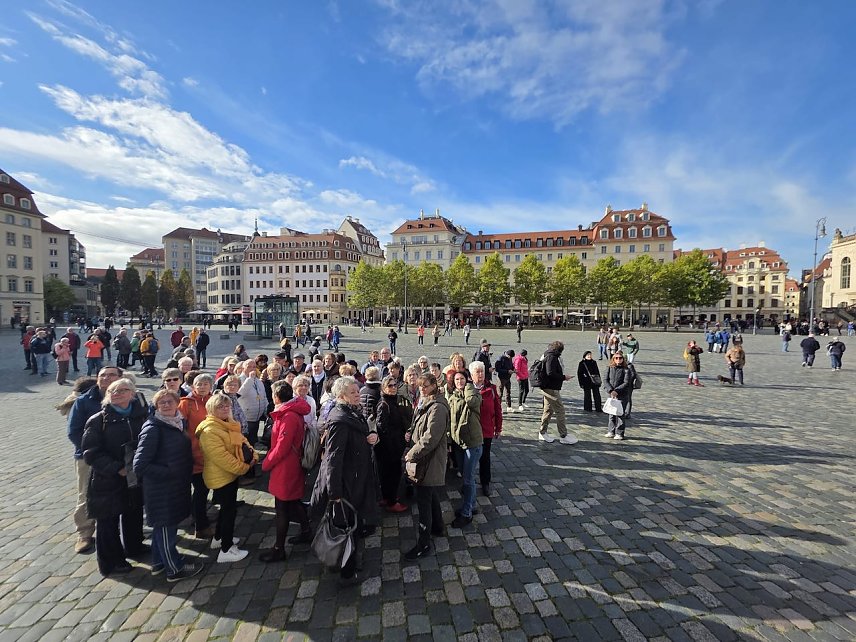 Bild: Frankenh&auml;user Frauenchor besucht Dresden 