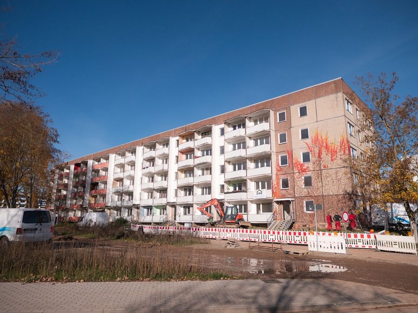 Bild: Der "Blumen-Block" 