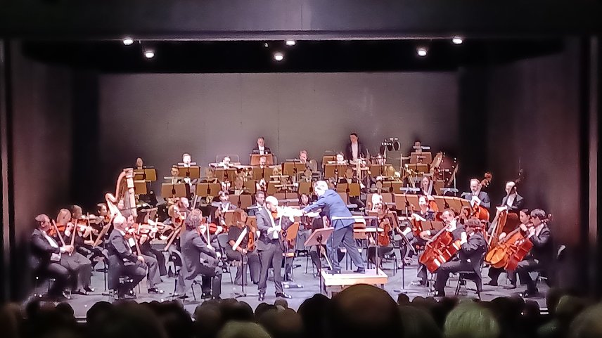 Bild: Das Loh-Orchester im Einsatz