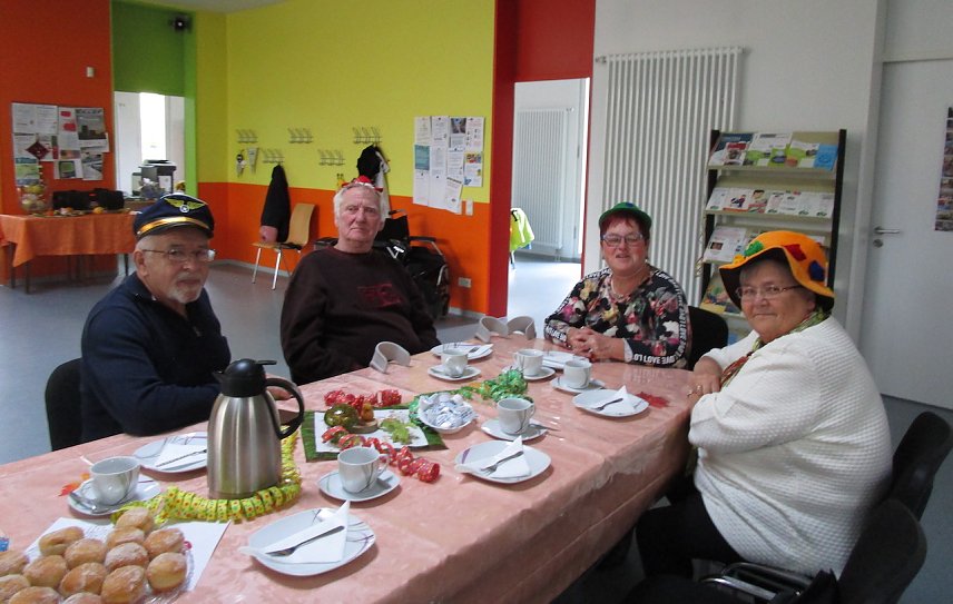 Bild: Seniorenfasching im Freizeitzentrum Artern