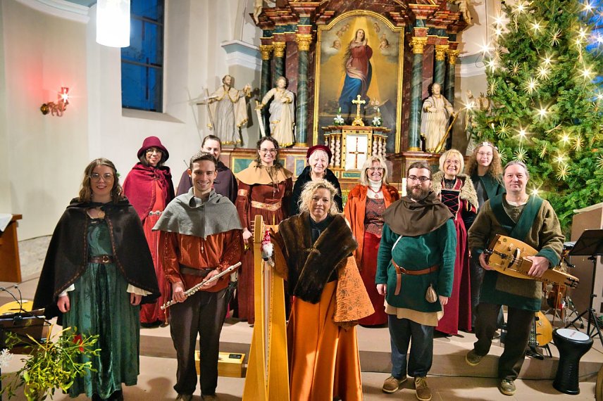 Bild: Das Ensemnle ars canendi freut sich auf die Adventskonzerte