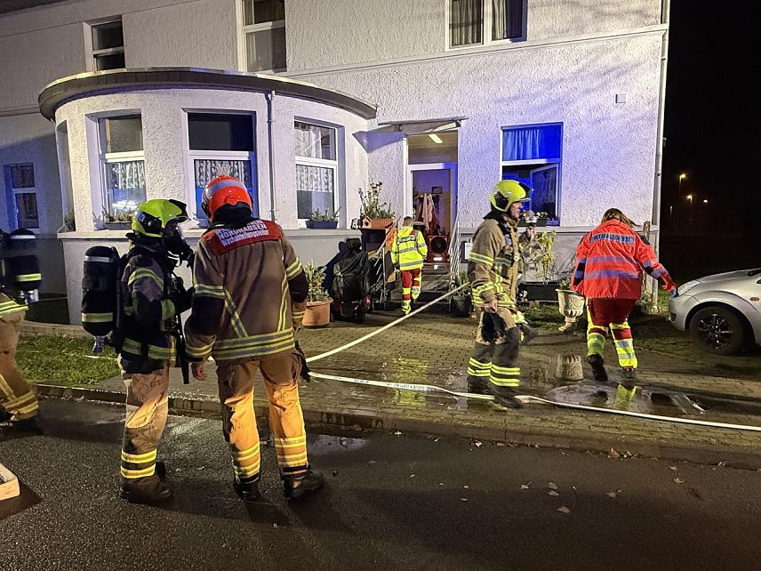 Bild: Wohnungsbrand in Nordhausen