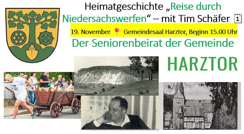 Bild: Heimatnachmittag in Niedersachswerfen