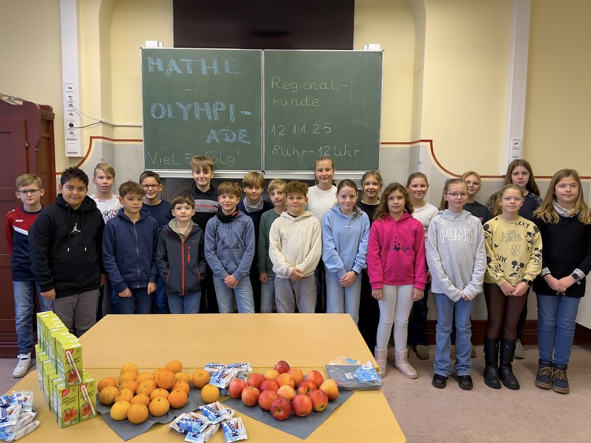 Bild: Matheolympiade im Herder gymnasium