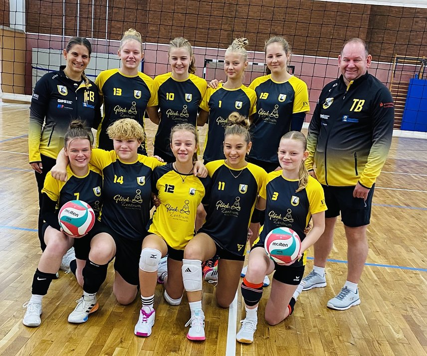 Bild: Die U16-Auswahl des S&uuml;dharzer Volleyball Clubs