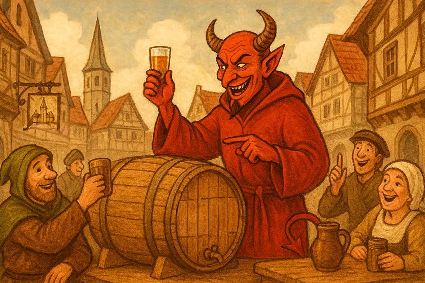 Bild: Der Teufel in Nordhausen