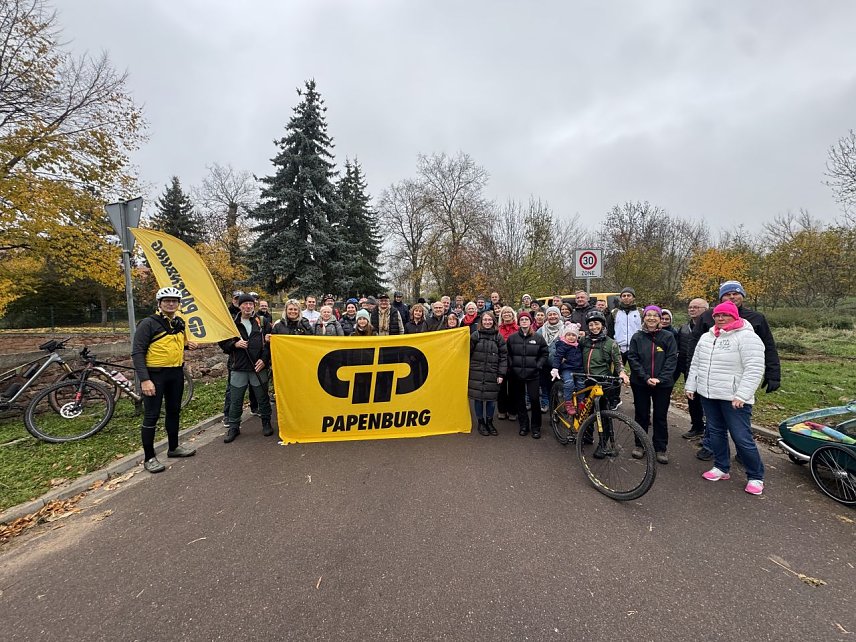 Bild: Die Teilnehmer der Wanderung