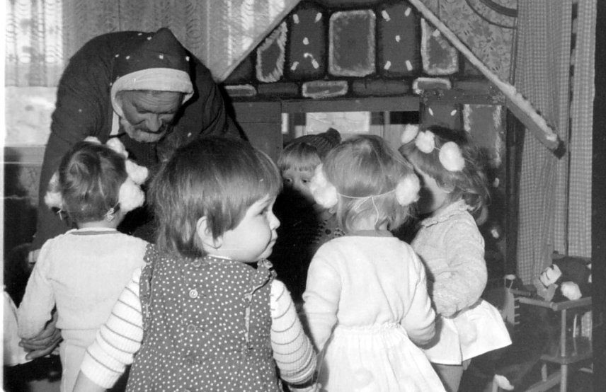 Bild: Die Krippe im Domschl&ouml;sschen 1981