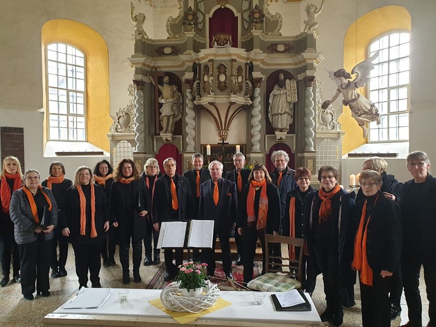 Bild: Der Cantamus Chor freut sich auf die Adventskonzerte