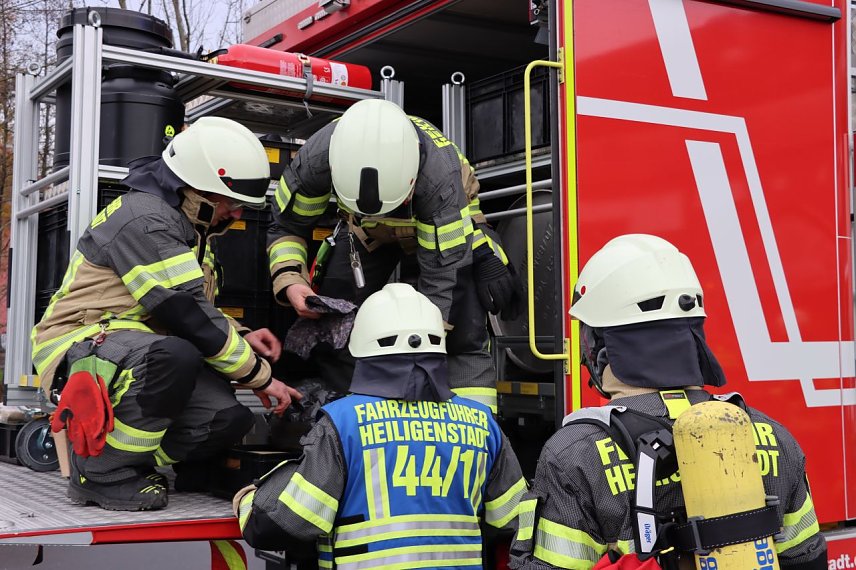 Bild: Feuerwehreinsatz in Heiligenstadt
