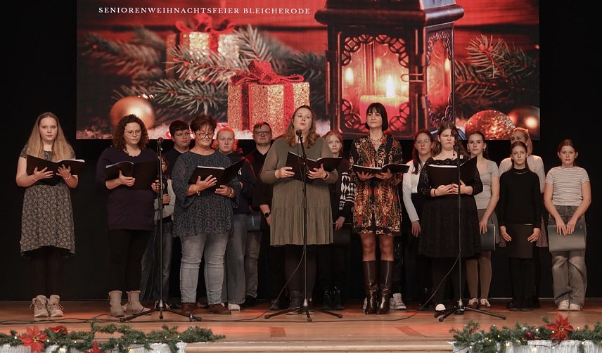 Bild: Senioren-Weihnachtsfeier in Bleicherode