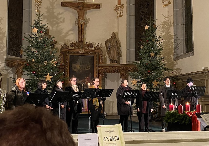 Bild: J. S.� Bachs Weihnachtsoratorium und� G.F. H&auml;ndels Messias in der Trinitatiskirche in Sondershausen