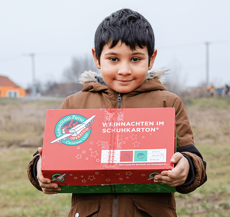 Bild: Die Pakete der Aktion "Weihnachten im Schuhkarton" haben inzwischen ihren Bestimmungsort erreicht