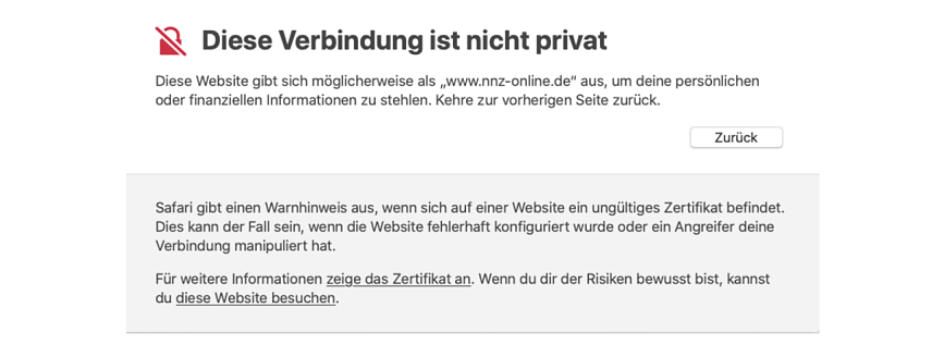 Bild: Zertifikat