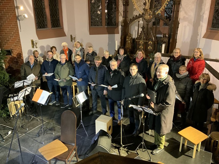 Bild: Gospel- und M&auml;nnerchor singen morgen in der Ilfelder Kirche
