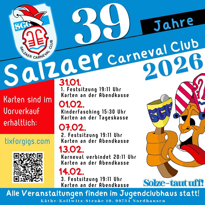 Bild: Veranstaltungen des SSC f&uuml;r 2026
