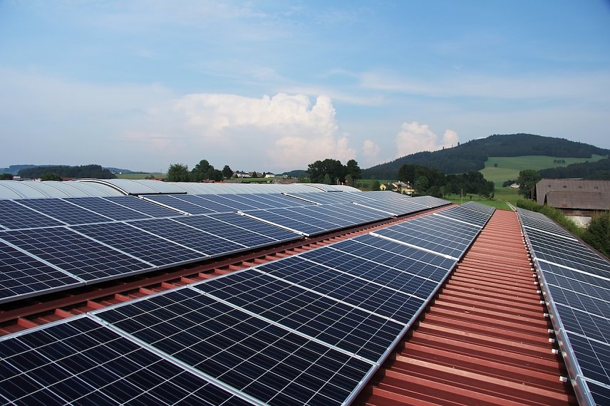 Bild: Photovoltaikanlage auf einem Dach