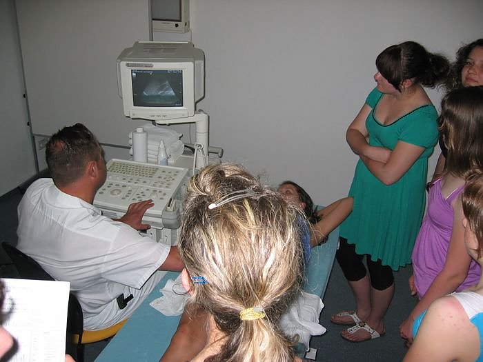 Bild: Unterricht in der Klinik