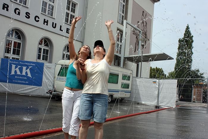 Bild: Kalte Dusche