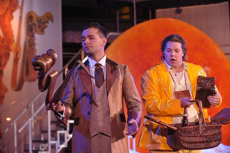 Bild: Tamino und Papageno