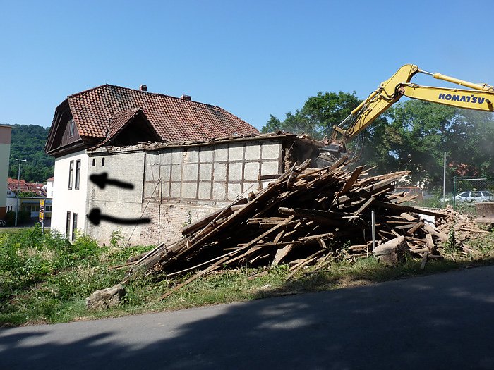 Bild: Abriss Scheune