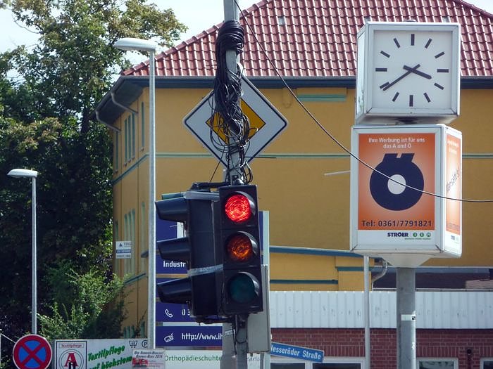 Bild: Ampel-Provisorium