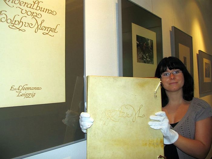 Bild: Menzel im Kunsthaus