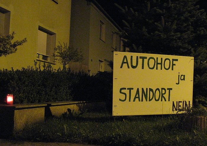 Bild: Sundhausen bei Nacht