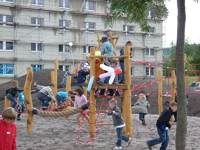 Bild: Einweihung Spielplatz