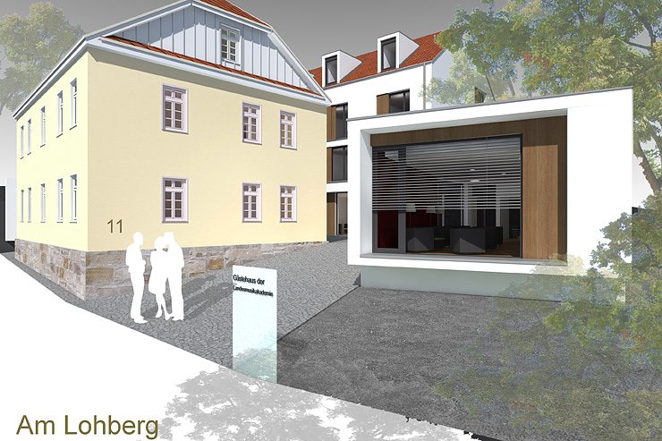 Bild: Zuk&uuml;nftiges G&auml;stehaus Landesmusikakademie Sondershausen